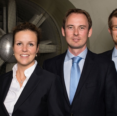 Katharina Kreitz, Dr. Christian Haigermoser und Florian Wehner